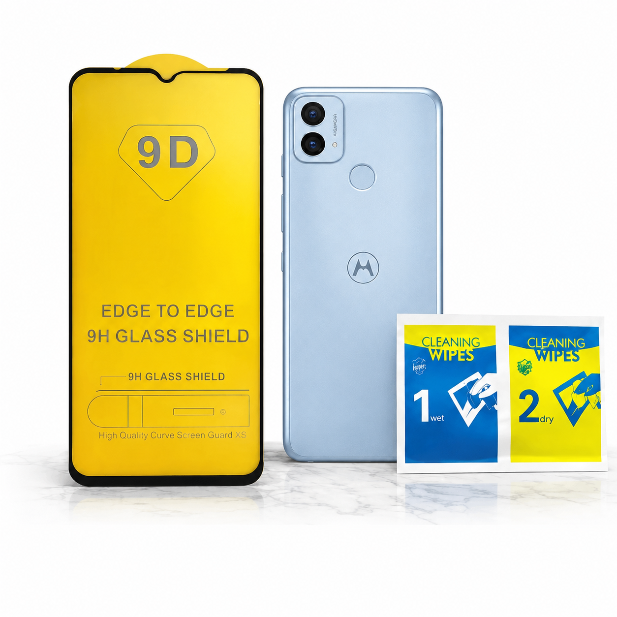 Vidrio Templado 9D para Motorola