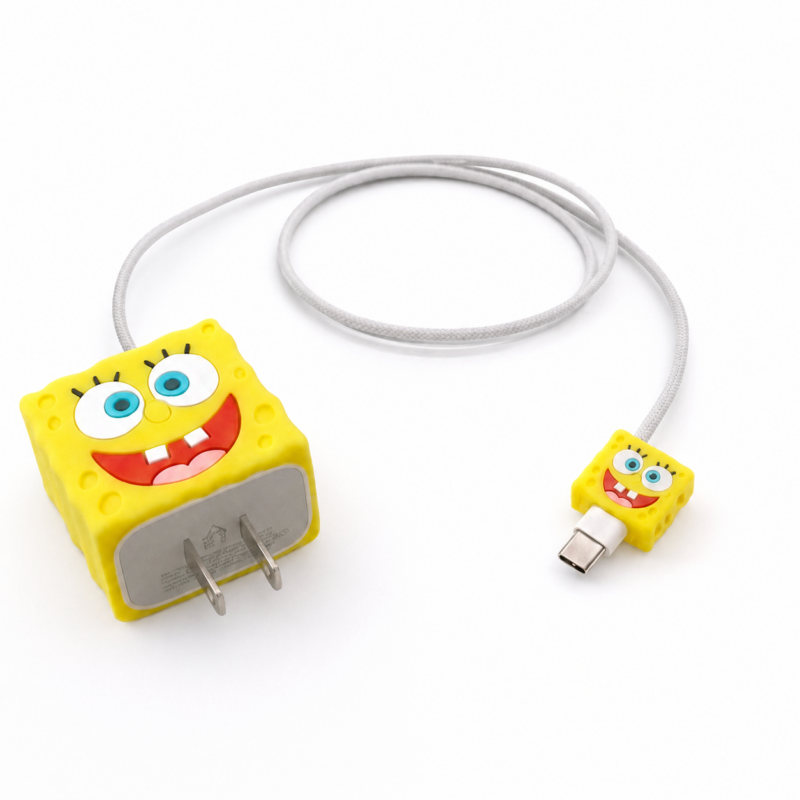 Protector para Cargador Bob Esponja