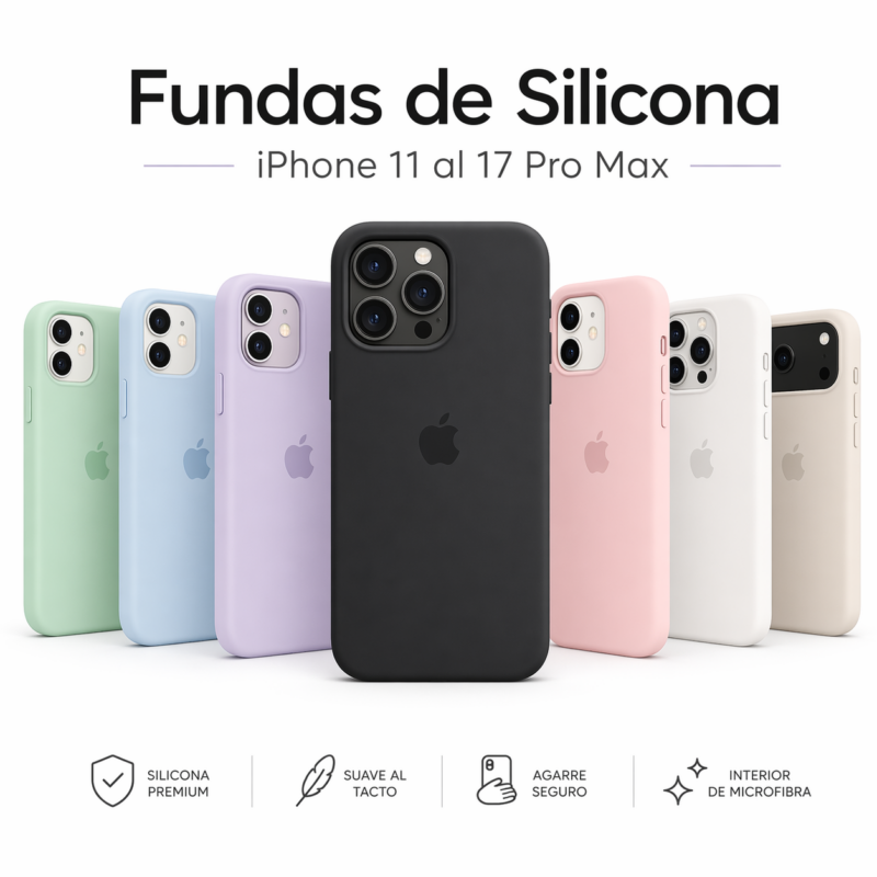 Fundas De Silicona Para iPhone