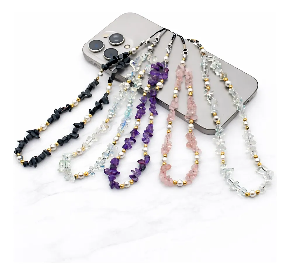 Correa para Celular con Piedras - Strap de Mano