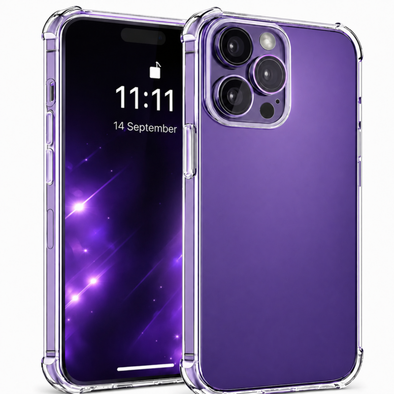 Funda Transparente para iPhone - Antishock Reforzada