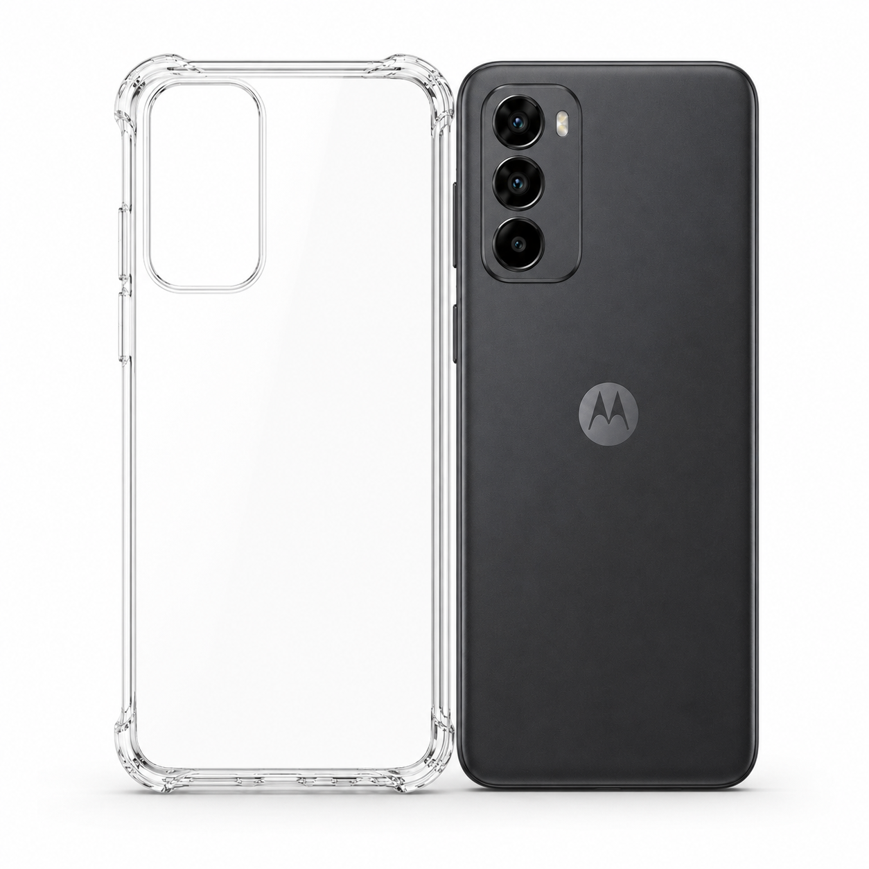Funda Transparente Antishock para Motorola