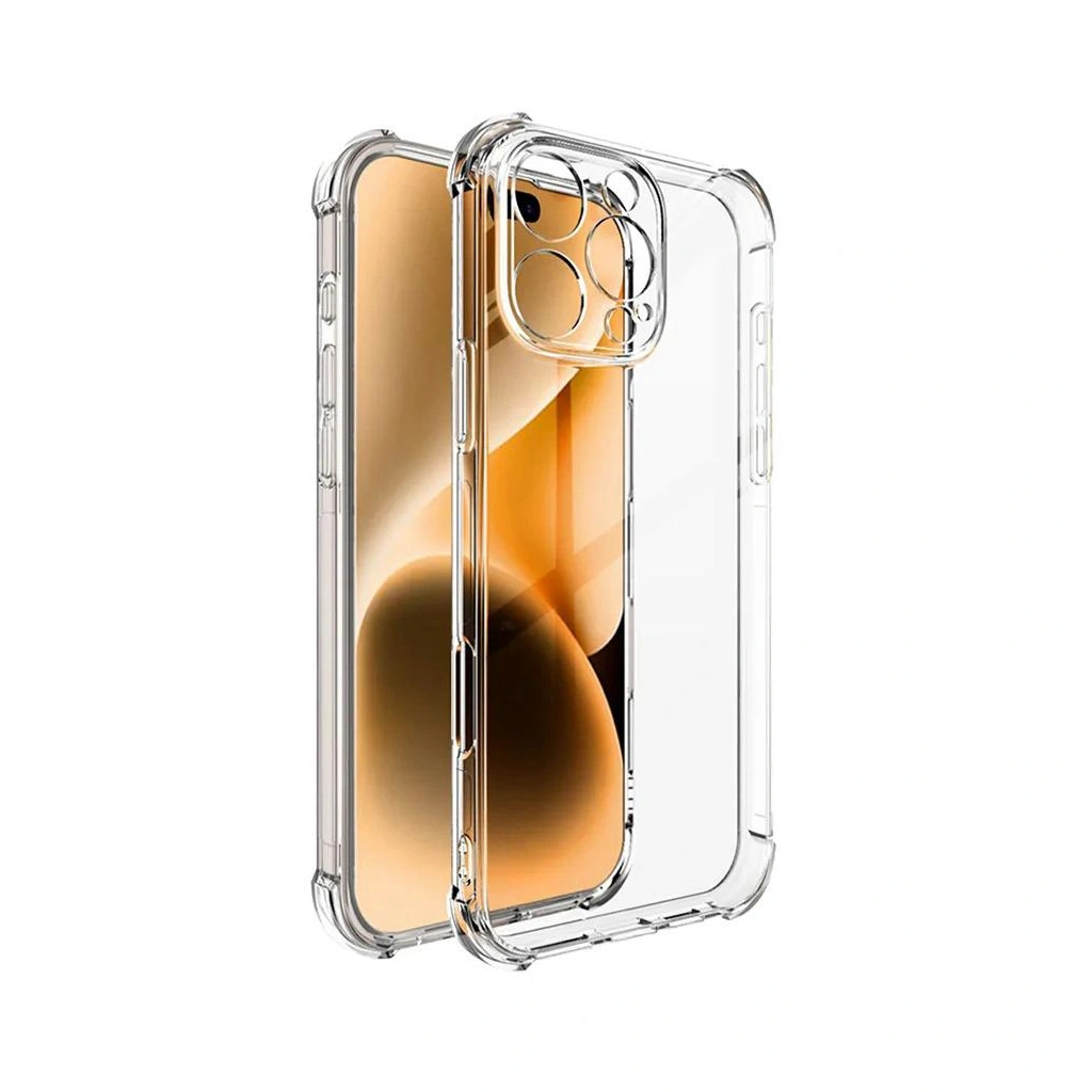 Funda Transparente con Protección de Cámara para iPhone