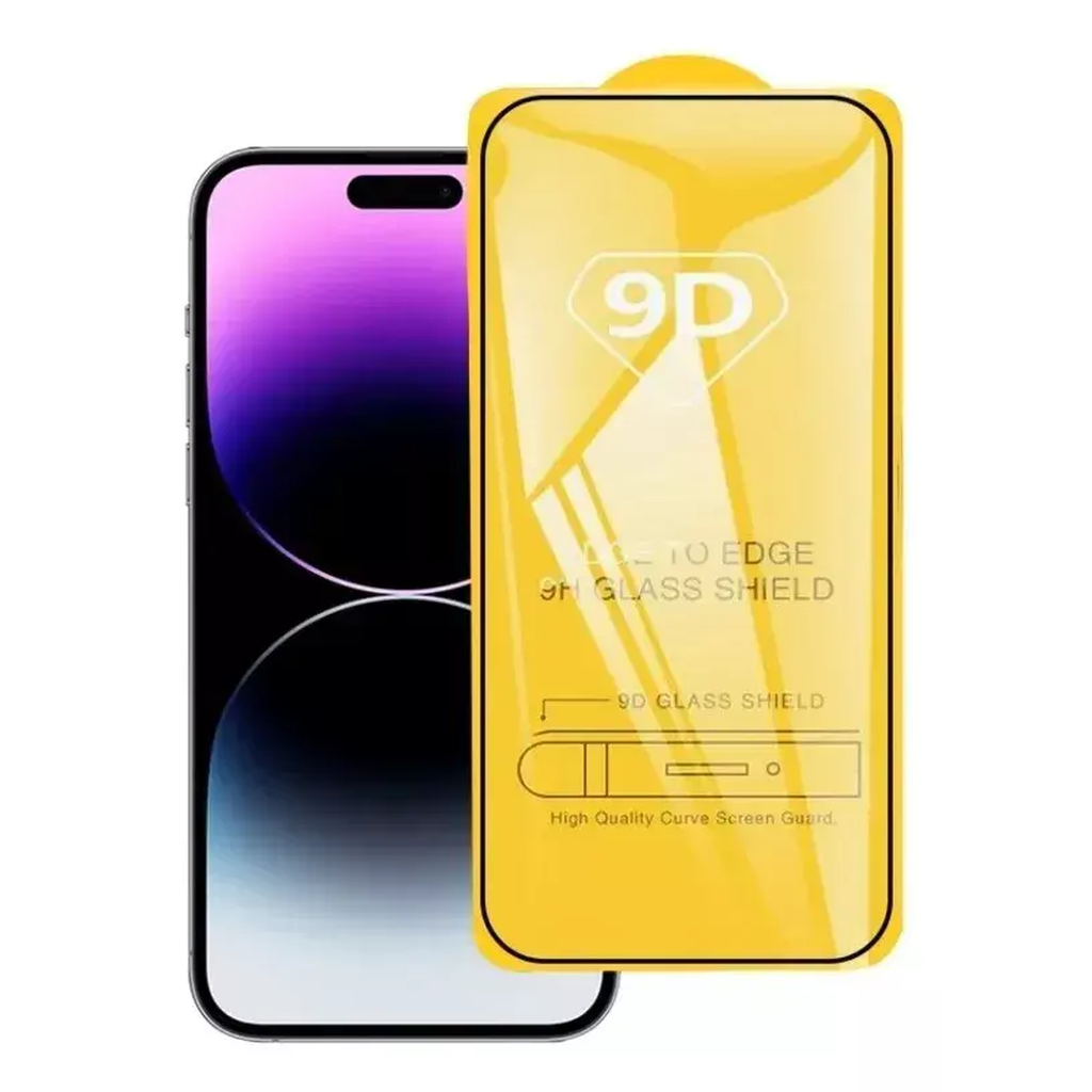 Vidrio Templado 9D para iPhone