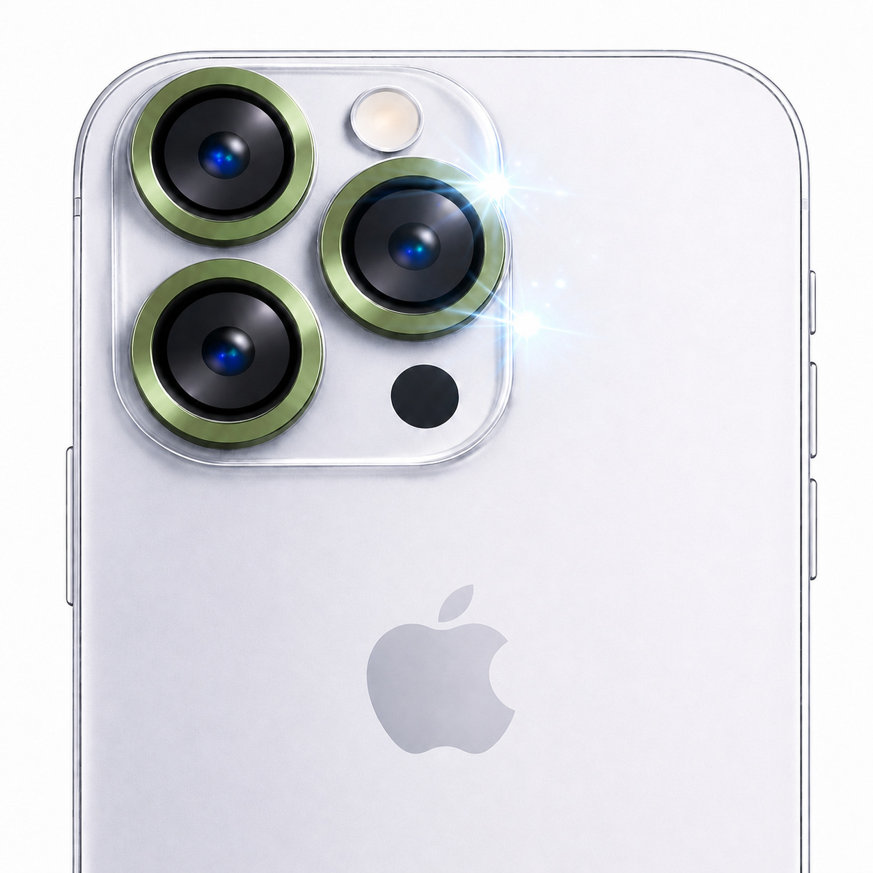 Protector de Cámara Verde para iPhone