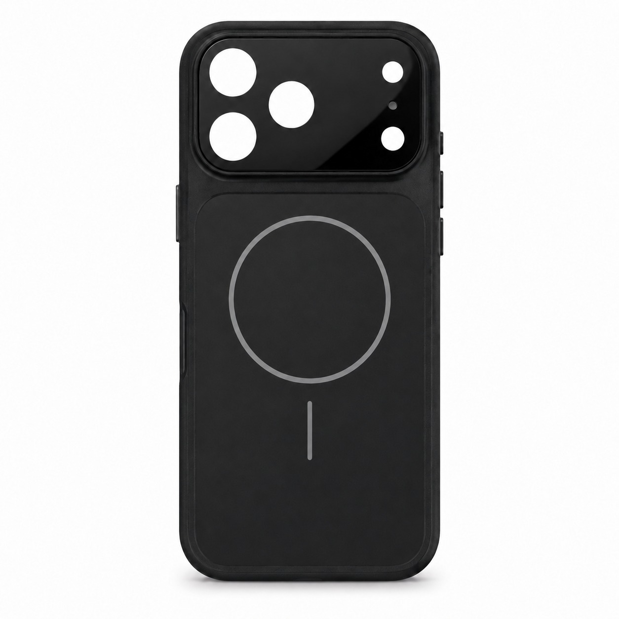 Funda MagSafe Negra con Protección de Cámara para iPhone